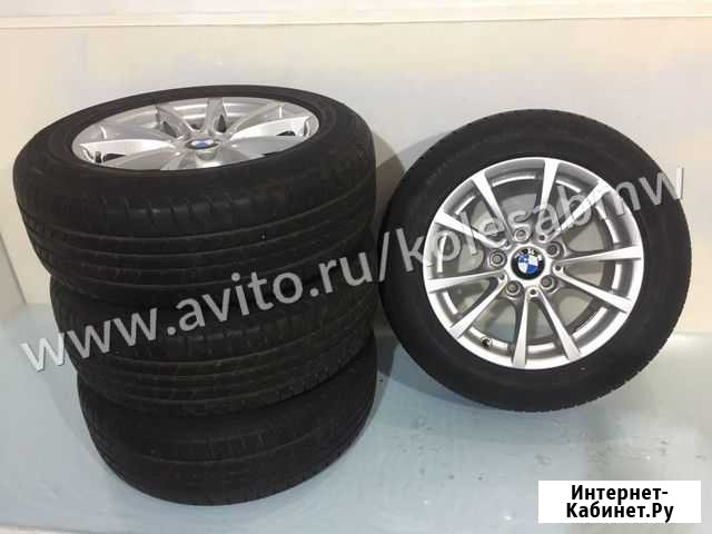 Летние колеса R16 BMW 390 стиль 3/F30 4/F36 оригин Москва - изображение 1