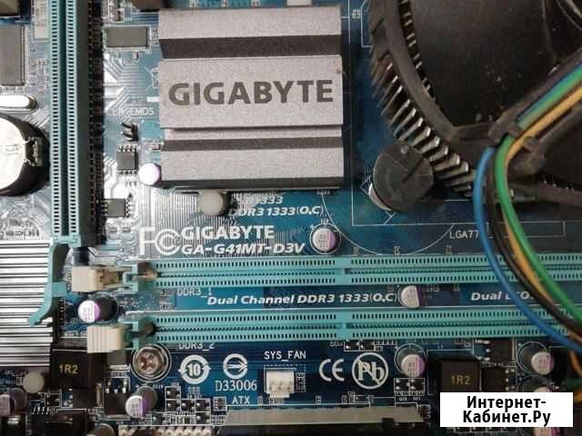 Материнская плата Gigabyte 775 Самара - изображение 1