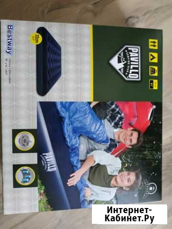 Двуспальный новый надувной матрас Омск - изображение 1