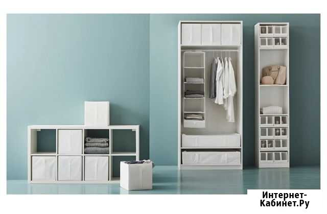 Модуль и короба скубб Икеа IKEA черные Самара - изображение 1