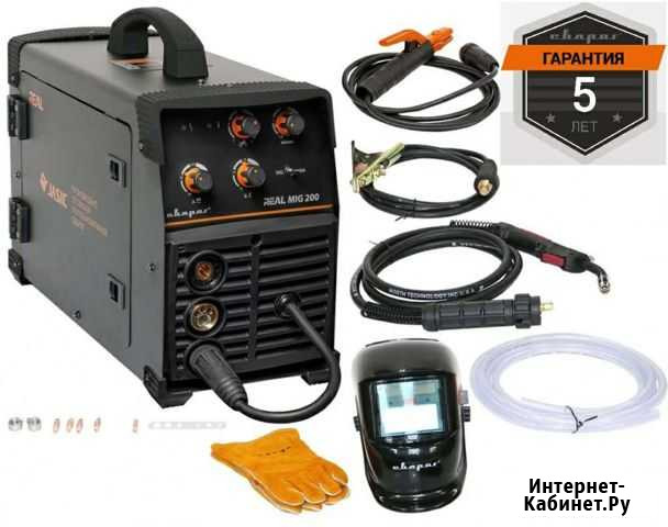 Полуавтомат сварочный real MIG 200 black (N24002N) Ставрополь - изображение 1