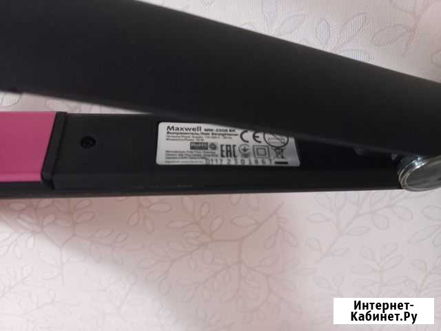 Выпрямитель для волос Maxwell MW-2208 BK Иркутск - изображение 1