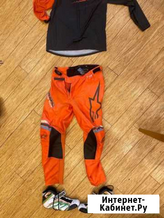 Комплект Alpinestars эндуро/кросс/квадроцикл Омск - изображение 1