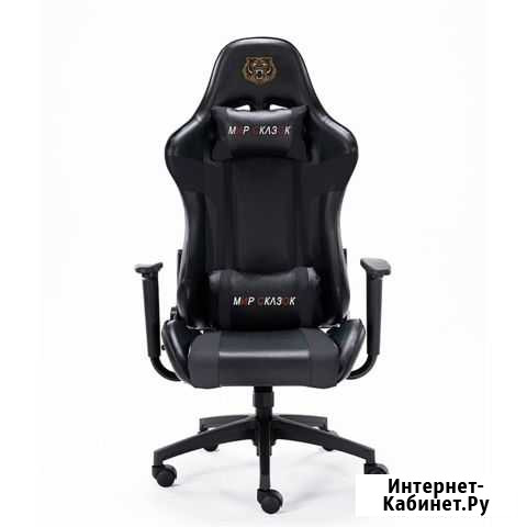 Игровое кресло Черное С механизмом лежания Новосибирск - изображение 1