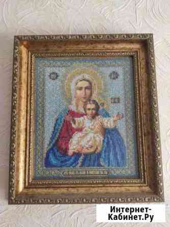 Икона вышитая бисером Ярославль