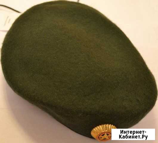 Берет бесшовный олива Хабаровск - изображение 1