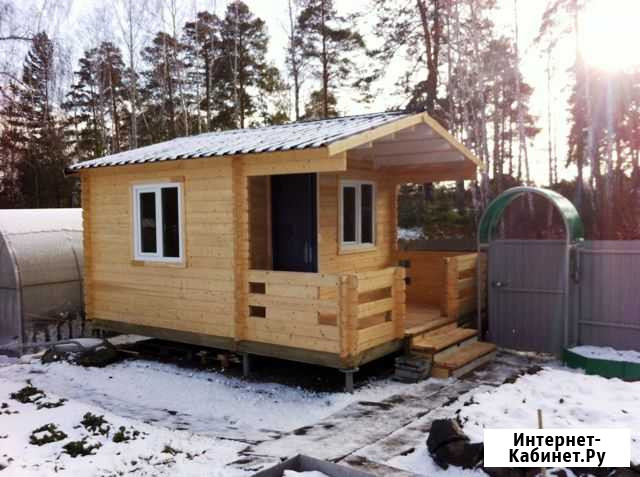 Маленький садовый домик 3х4 м из минибруса Кострома - изображение 1