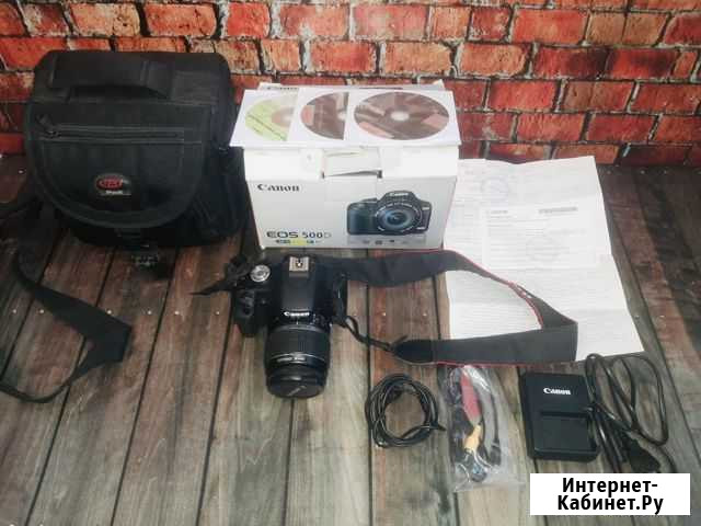 Зеркалка Canon EOS 500D Биробиджан - изображение 1