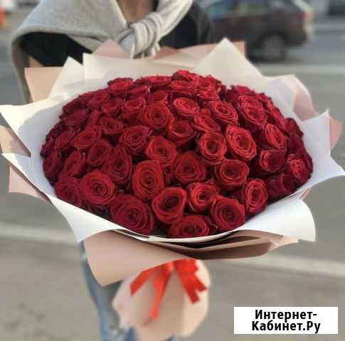 25, 51, 101 роза. Доставка цветов Казань - изображение 1