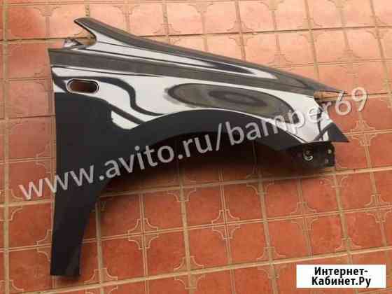 Фольксваген Поло седан правое крыло цвет серый Тверь