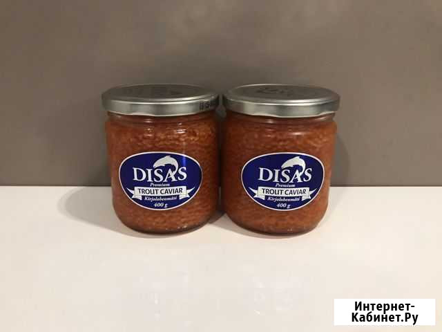 Икра форели disas 400 гр Мурино - изображение 1