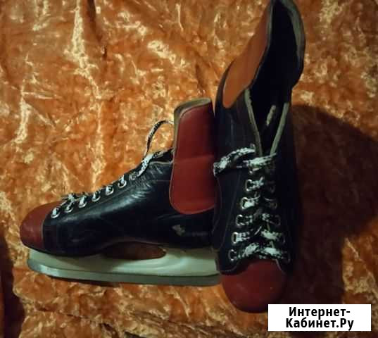 Коньки хоккейные. СССР Ярославль - изображение 1