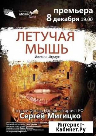 Билеты на Летучую Мышь Санкт-Петербург - изображение 1