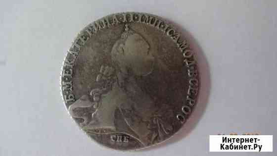Рубль, Екатерина II, 1771 год, серебро Комсомольск-на-Амуре