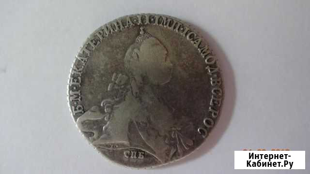 Рубль, Екатерина II, 1771 год, серебро Комсомольск-на-Амуре - изображение 1