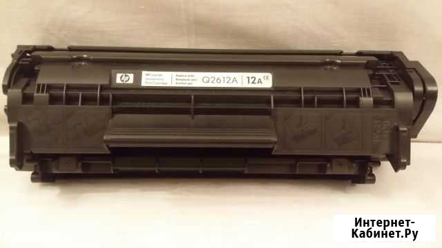 Картридж Hewlett-Packard Q2612A б/у Московский - изображение 1