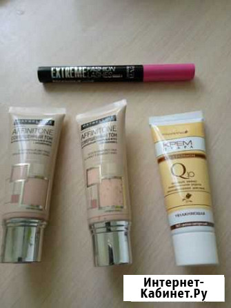 Крем тональный Мэйбелин, тушь, лаки Тюмень - изображение 1