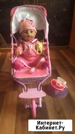 Кукла baby born + коляска (оригинальные) Советск - изображение 1