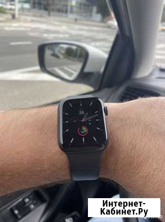 Смарт-часы apple watch series 6 черные на 45 мм Азов - изображение 1