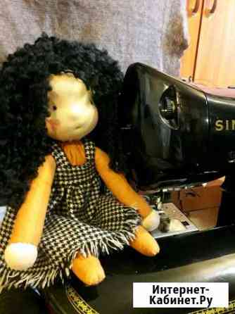 Текстильная, из ткани кукла полность ручной ра Владимир