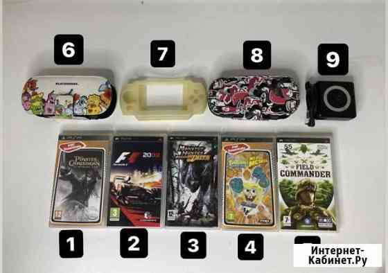 Для PSP (Игры, чехлы, Power Bank) Ярославль