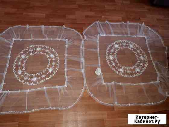 Накидки на подушки 2 шт.с биркой СССР Балаково