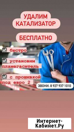 Удаления катализатора бесплатно Уфа - изображение 1