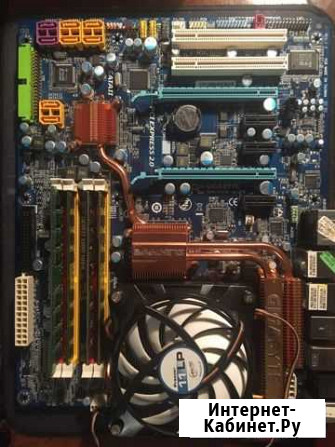 Раритет 775 Gigabyte GA-X48-DQ6+Core 2 Extreme QX6 Рязань - изображение 1