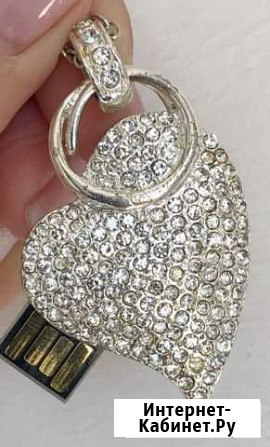 Украшение-флешка со стразами swarovski Ленинск-Кузнецкий - изображение 1