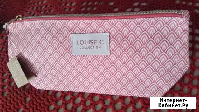 Yves Rocher косметичка розовая с подкладом Омск - изображение 1