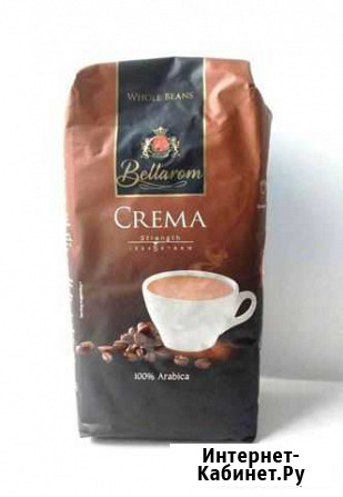 Кофе В зёрнах Bellarom Crema 1 кг Мурино - изображение 1