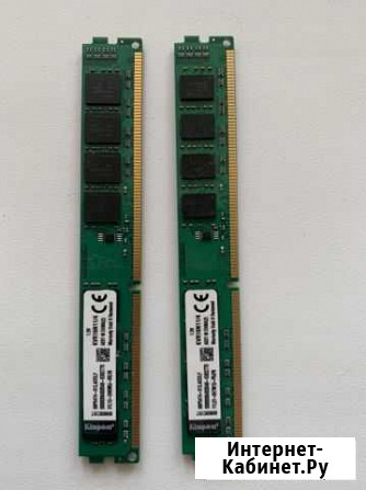 Оперативная память Kingston ddr3 2gb x 2 Уфа - изображение 1