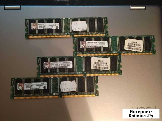 Оперативная память DDR pc3200 1 гб Воронеж - изображение 1