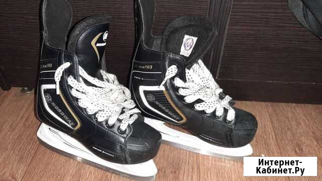 Коньки детские nordway р.35 Нижний Новгород - изображение 1