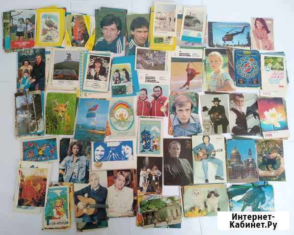 Календари 1980-2000ых годов 1500шт Ишимбай - изображение 1