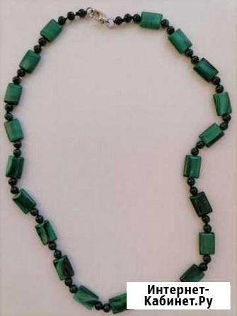 Бусы малахит. В идеале. Амур, почта Омск - изображение 1