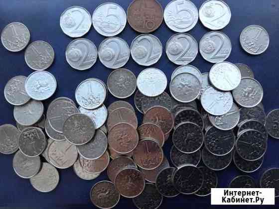 Монеты Чехии по официальному курсу, ходячка Челябинск