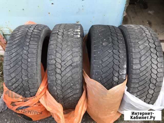 235/55/r19 зимние. Continental ContiIceContact 4x4 Ноябрьск - изображение 1