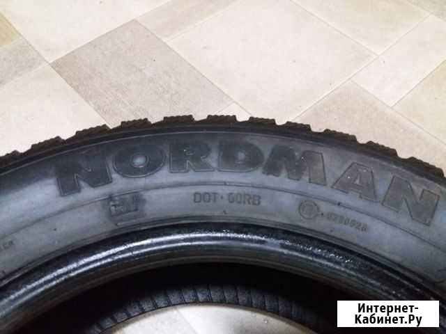 Зимняя шипованная резина Nordman 15 радиус 195/60 Канаш - изображение 1