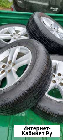 Шины 225 65 r17 летние бу Лесосибирск - изображение 1
