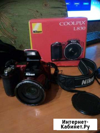 Фотоаппарат Nikon Coolpix L830 красный Псков - изображение 1