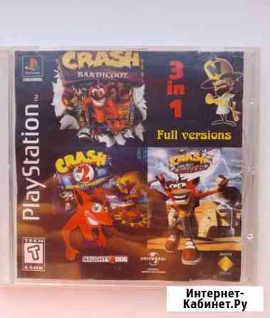 Диск Crash bandicoot ps one Новокуйбышевск