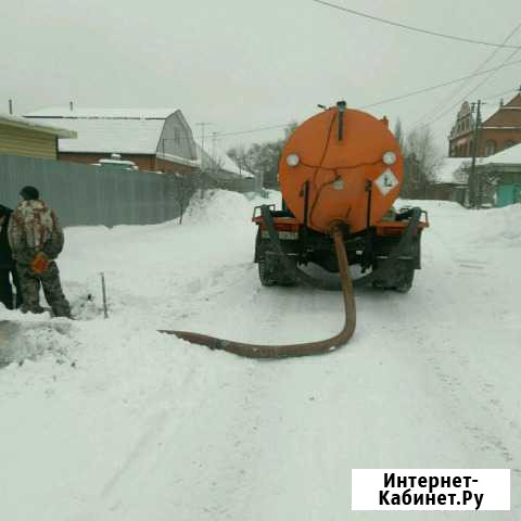 Ас бочка,ассенизатор, выкачка канализации,выкачка Омск - изображение 1
