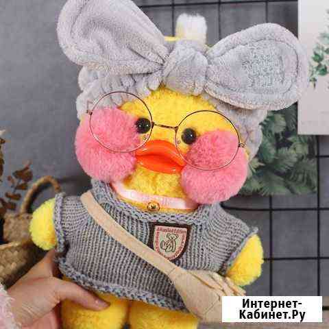 Мягкая игрушка Уточка Lalafanfan оптом и в розницу Санкт-Петербург