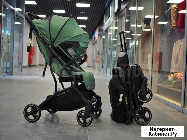 Коляска прогулочная Danki Prime 2021 зелёный Брянск - изображение 1