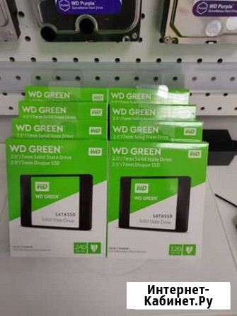 SSD 120 gb диск WD green и 240 gb ссд новый/гарант Тюмень - изображение 1