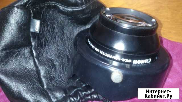 Широкоугольник Canon WD 58 Wide Converter 0 7 x 58 Ессентукская - изображение 1