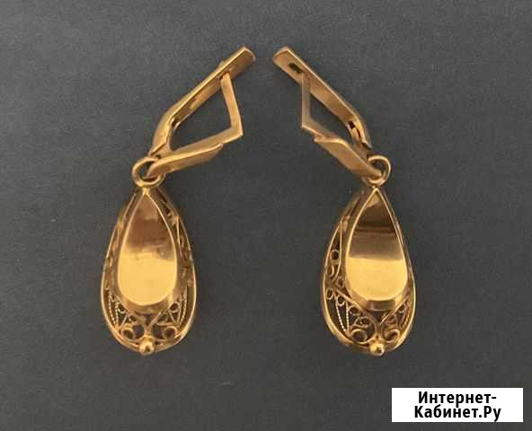 Золотые серьги Тамбов - изображение 1