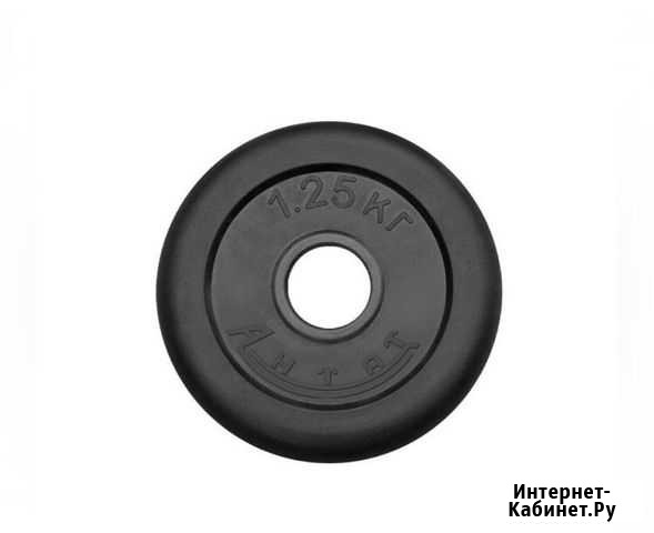Спортивный блин 1.25 кг Курск - изображение 1