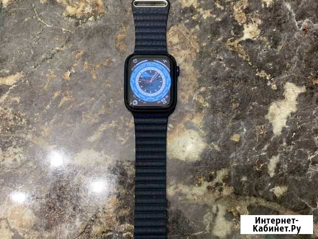 Часы apple watch 6 44 mm blue Московский - изображение 1